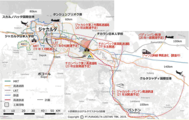 ジャカルタから東への大開発