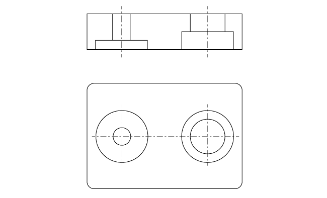 全断面図の例