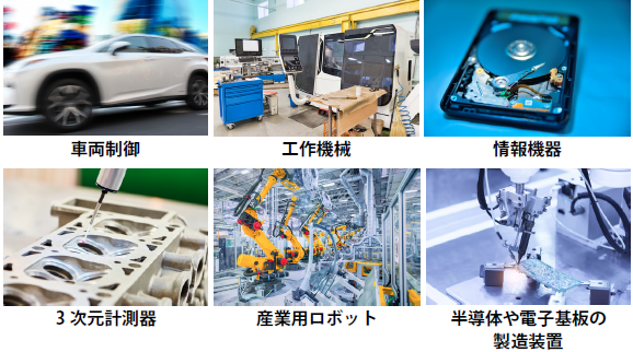 さまざまな産業で応用されているメカトロニクス