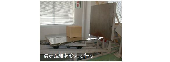 水平衝撃試験機
