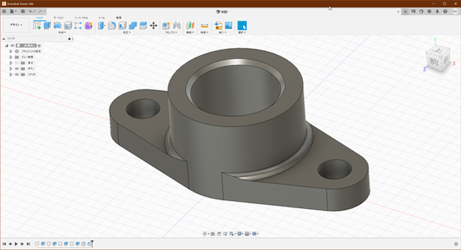 Fusion 360で 作成した機械部品の例